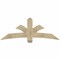 Ekena Millwork Davenport Rough Sawn Timber Gable Bracket, Douglas Fir, 72"W x 27"H x 6"D x 6"F, 9/12 Pitch GBW072X27X0606DAV00RDF - alternate 1